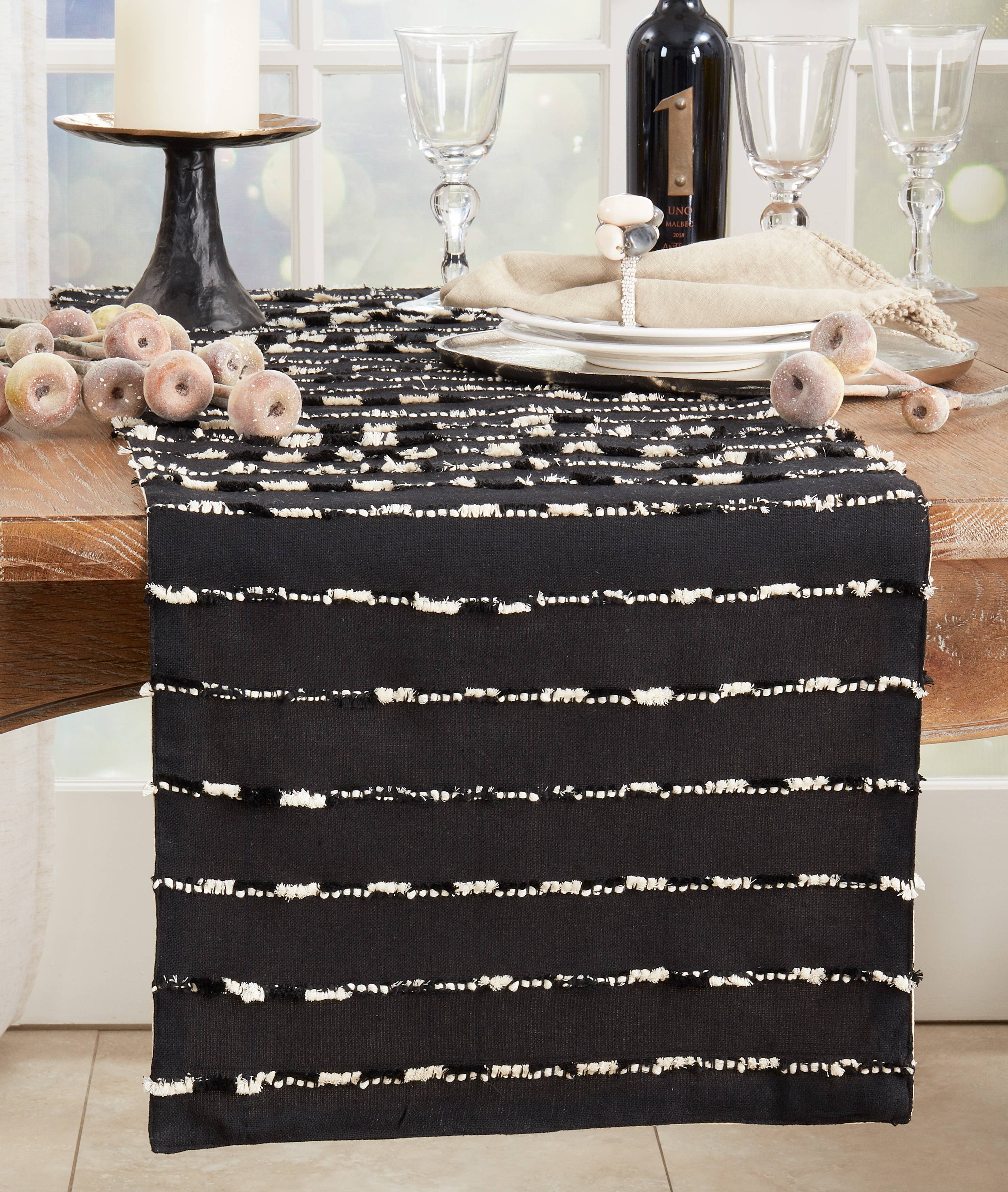 Black Stripe Runner for wholesale on Faire1