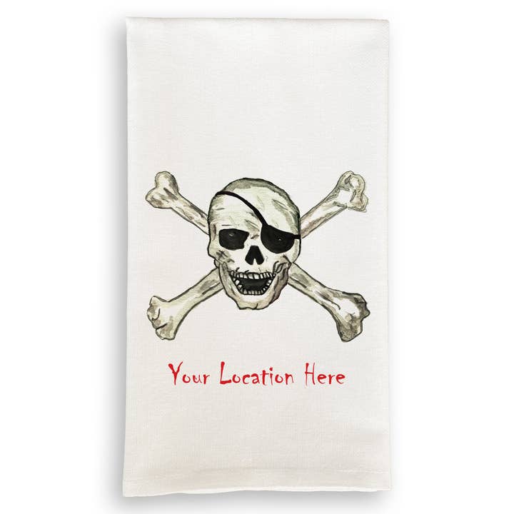 Ossa di Pirata Senza Sciarpa con Posizione per la vendita all'ingrosso da parte di French Graffiti