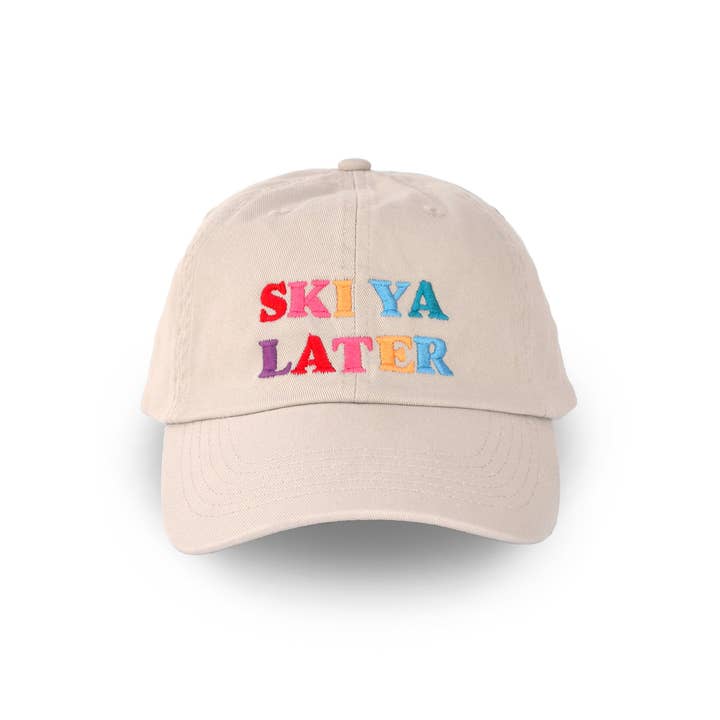 Hoohah - Wholesale Baseball Cap - Unisex - Ski Ya Later Dad Hat1