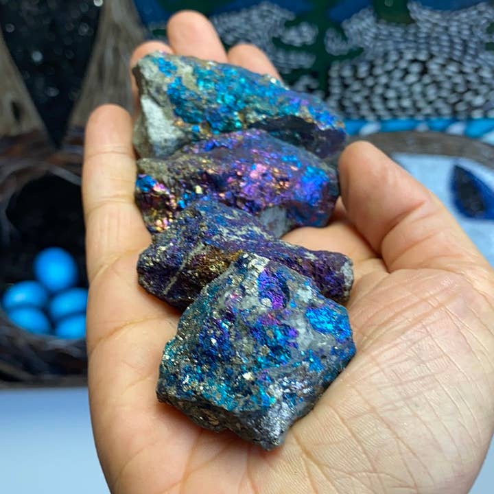 Peacock Ore Chakra Stone and other Purchase Wholesale peacock ore. Free Returns & Net 60 Terms on Faire trending on Faire.