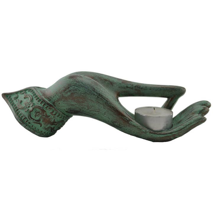 Original Source - Wholesale Candle Holder - Serenity Hand Tea Light Holder