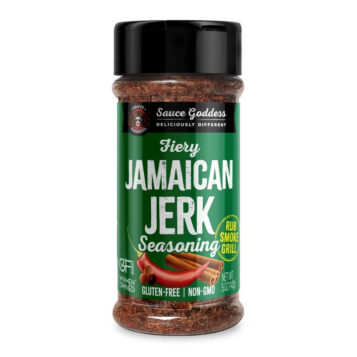 Sauce Goddess - Wholesale Dried Spice Mix - Fiery Jamaican Jerk Spice Shaker