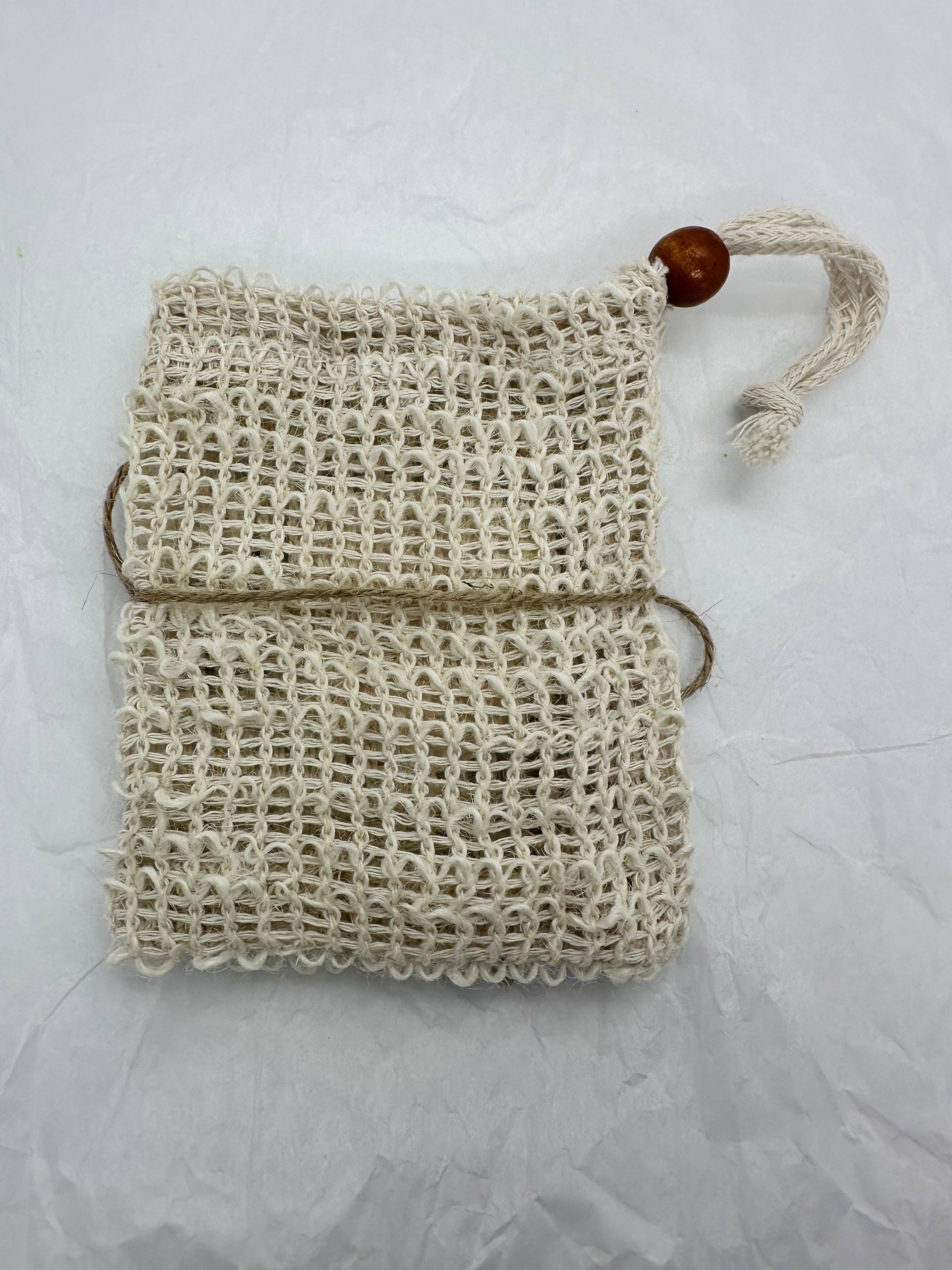 Fiori Essentials&Co - Wholesale Soap Pouch/Sack/Bag - Sisal Soap Saver1