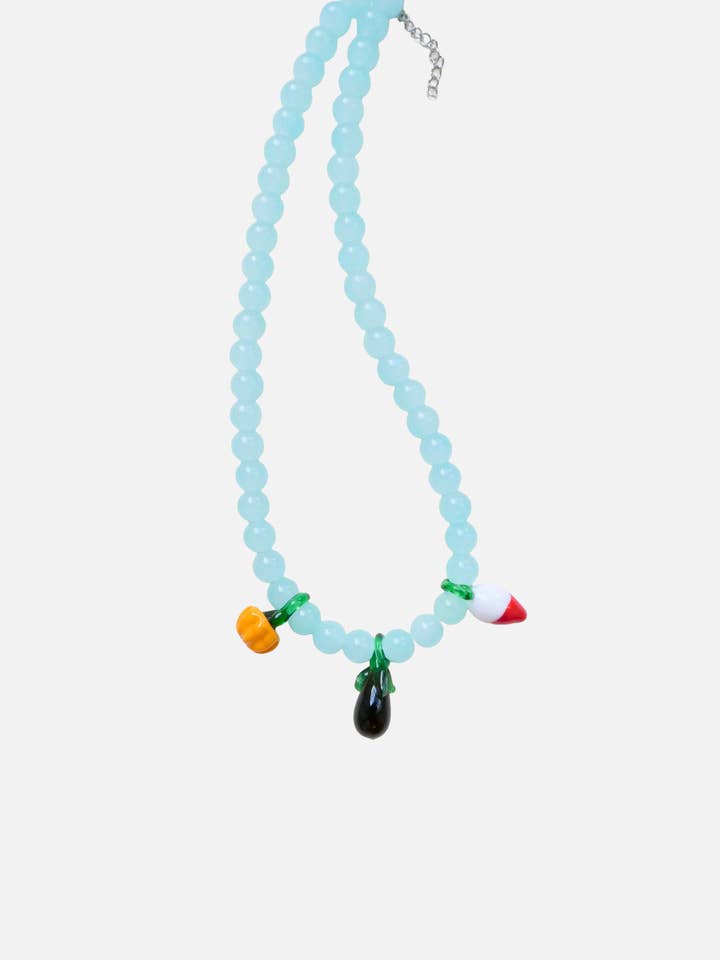 3 Amuletter & Blå Pärlor för wholesale av Le Club Olive