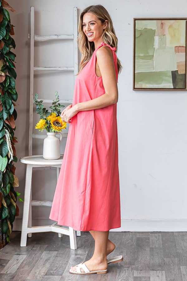 miroh - Wholesale Dress - Women's - KNOT DRESS MIDI DRESS 17