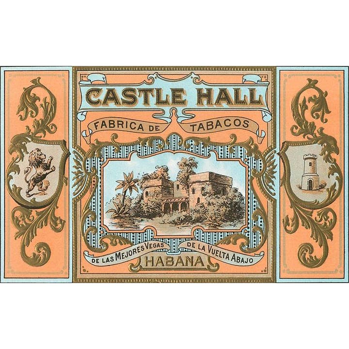 Found Image Press - Wholesale Stationery/Notecard Set - Greeting Card FG-371 Castle Hall, Cuban Tobacco Factory