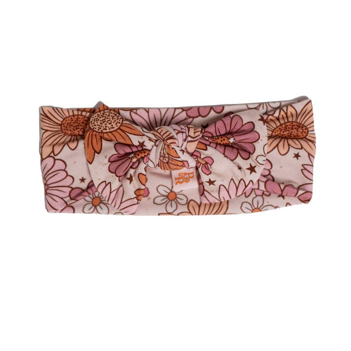 Blush Bloom Stirnband Schleife für den Großhandel von Poppy and rows