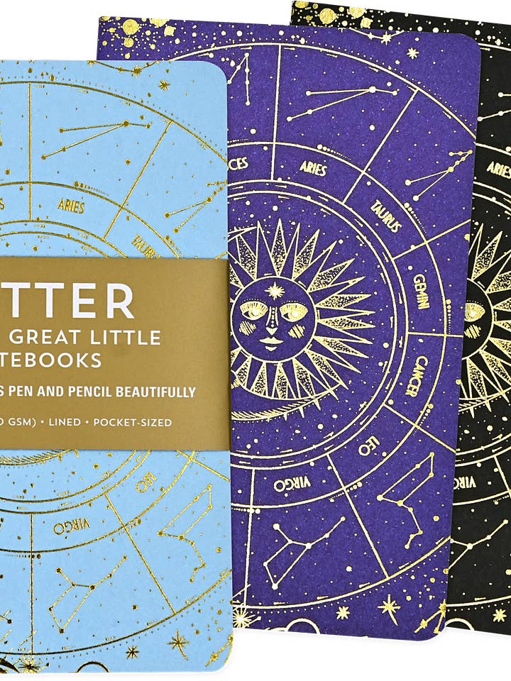 Jotter Mini Notebook Set: Celestial for wholesale by Peter Pauper Press