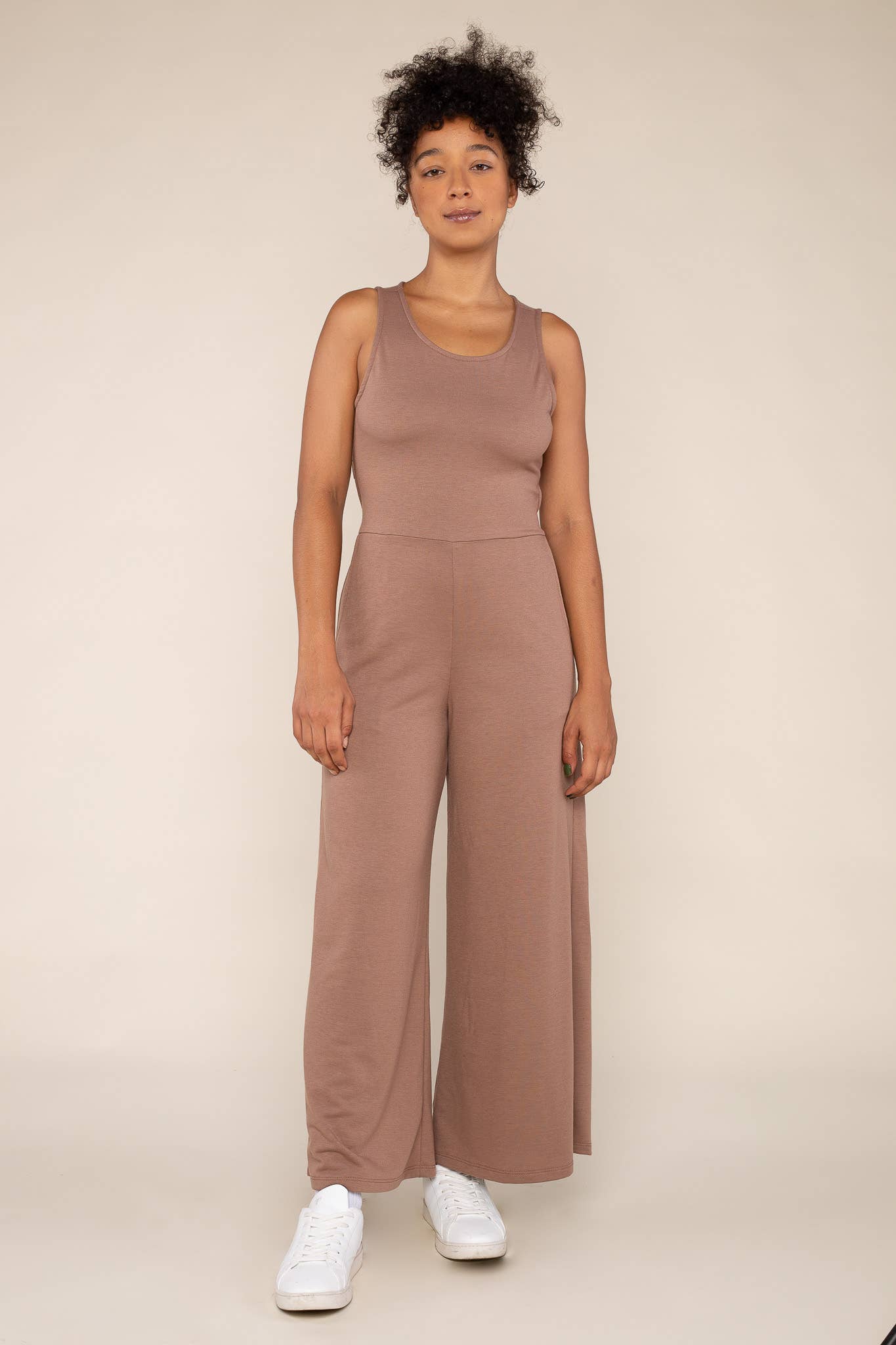 NLT - Wholesale Jumpsuit - Women's - Lightweight French Terry Jumpsuit - Plus Size4