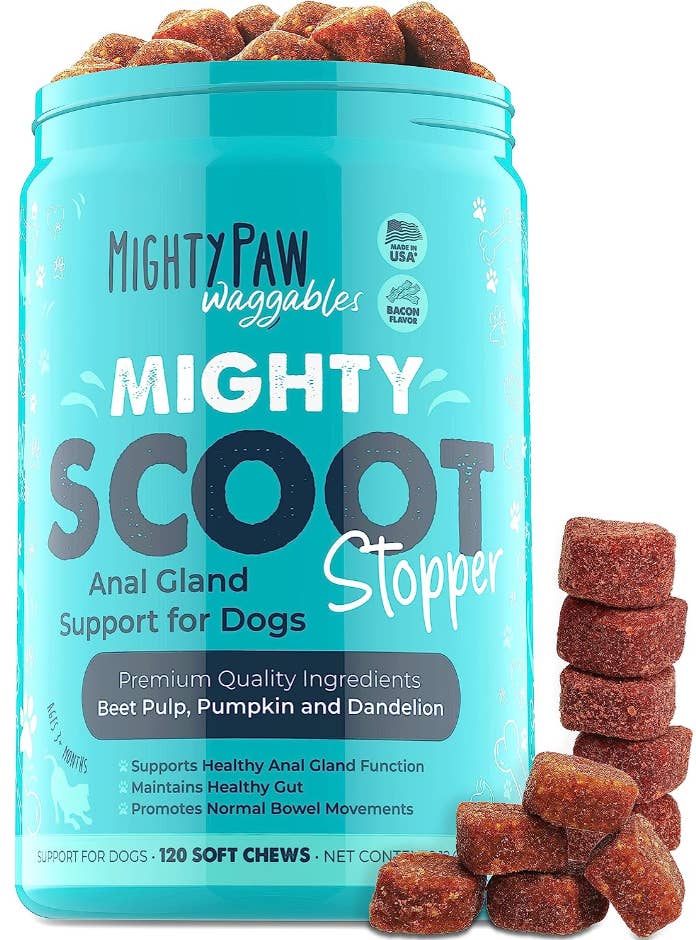 Mighty Paw - Wholesale Pet supplement – Dog - Mighty Scoot Stopper: Anal Gland Support Supplement