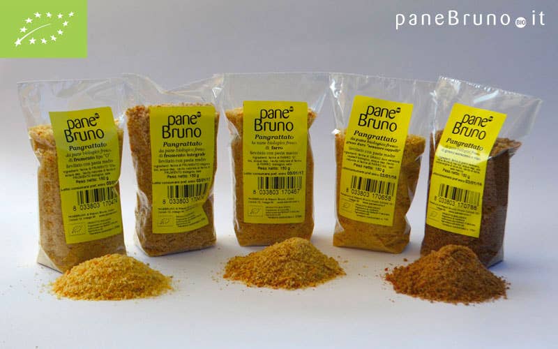 PANEBRUNO – wholesale Bread mix – Organic buckwheat and rice breadcrumbs 150 gr1