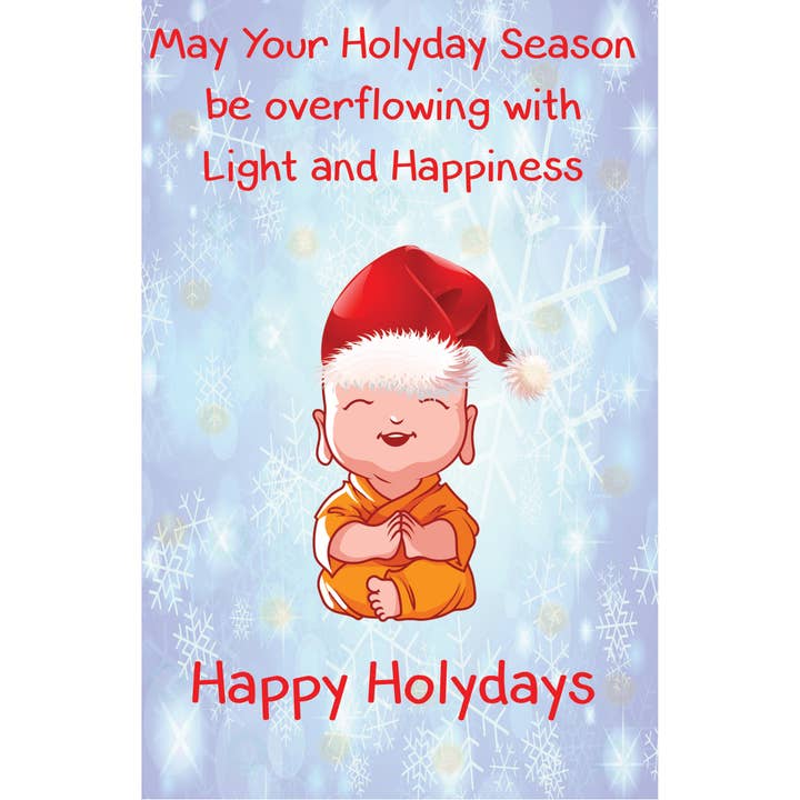 Joyeuses fêtes - Carte de voeux mystique pour la vente par Magnet To Success