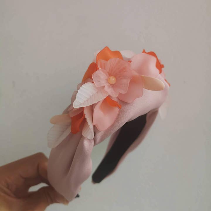 Annabelle Hardie - Venta al por mayor Cinta para el pelo - Mujer - Corona Galicia Maxica (rosa nude)