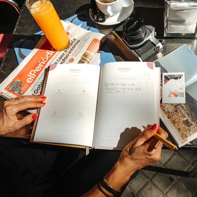 Papier - Wholesale Journal/Diary - Guided Travel Journal, A5 Hardcover - Follow The Sun12