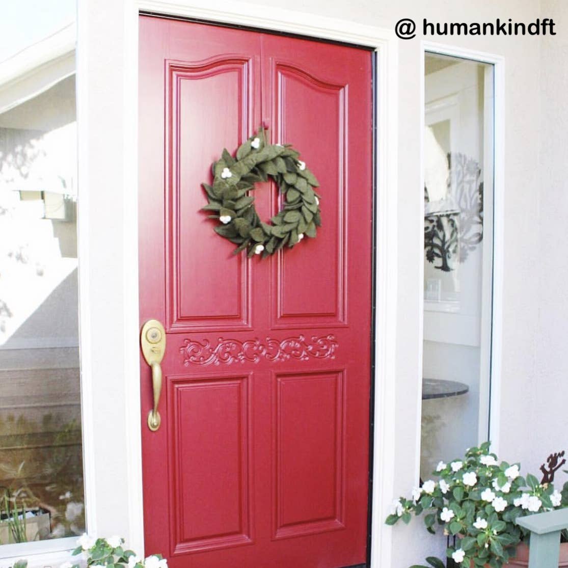 Global Goods Partners - Wholesale Wreath - Felt Mistletoe Wreath