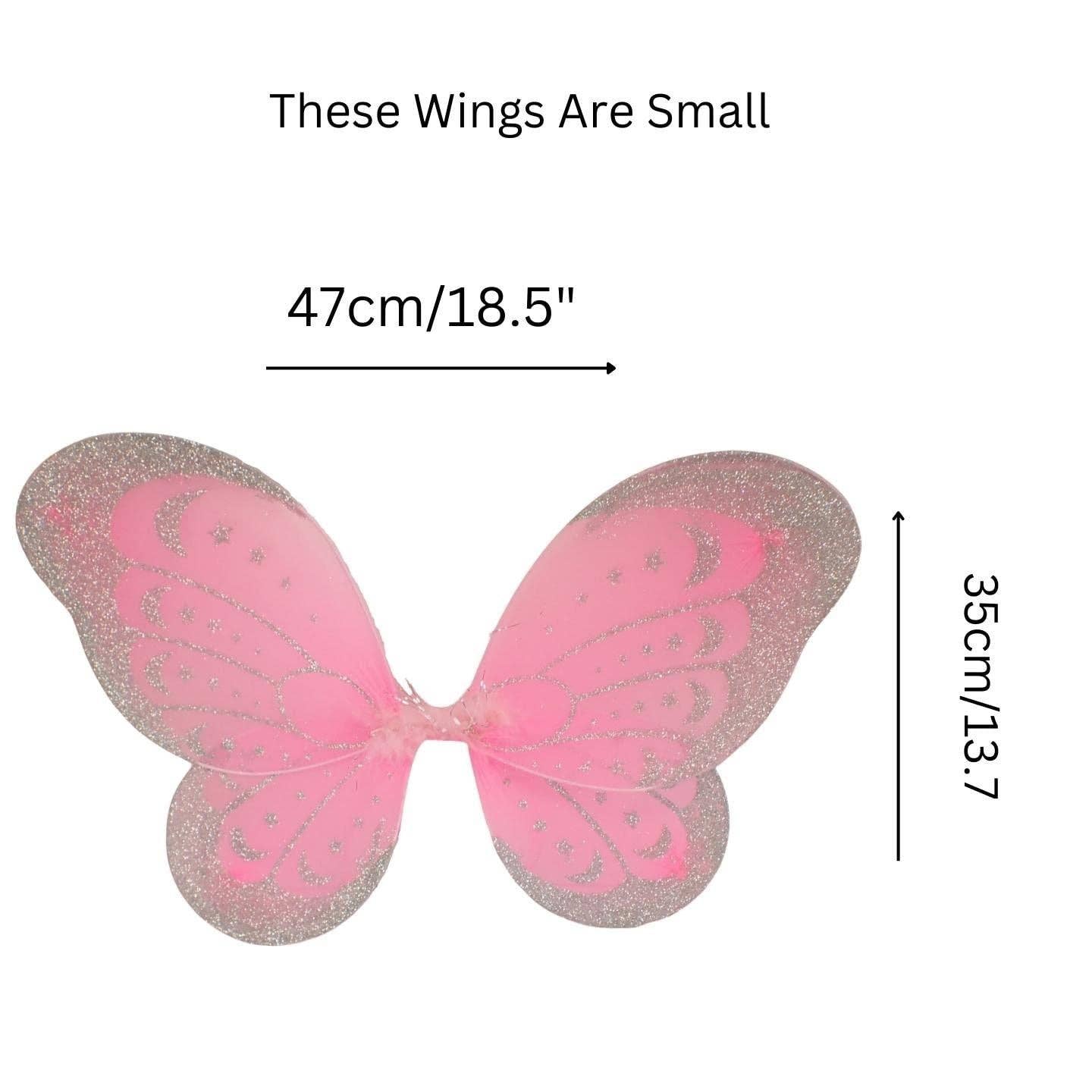 Topkids Accessories - Wholesale Verkleedkleren - Volwassene - Vleugels voor kleine kinderen en peuters, feeënkostuum voor meisjes, engelenkostuum, vlindervleugels, verkleedkleding voor kinderen1