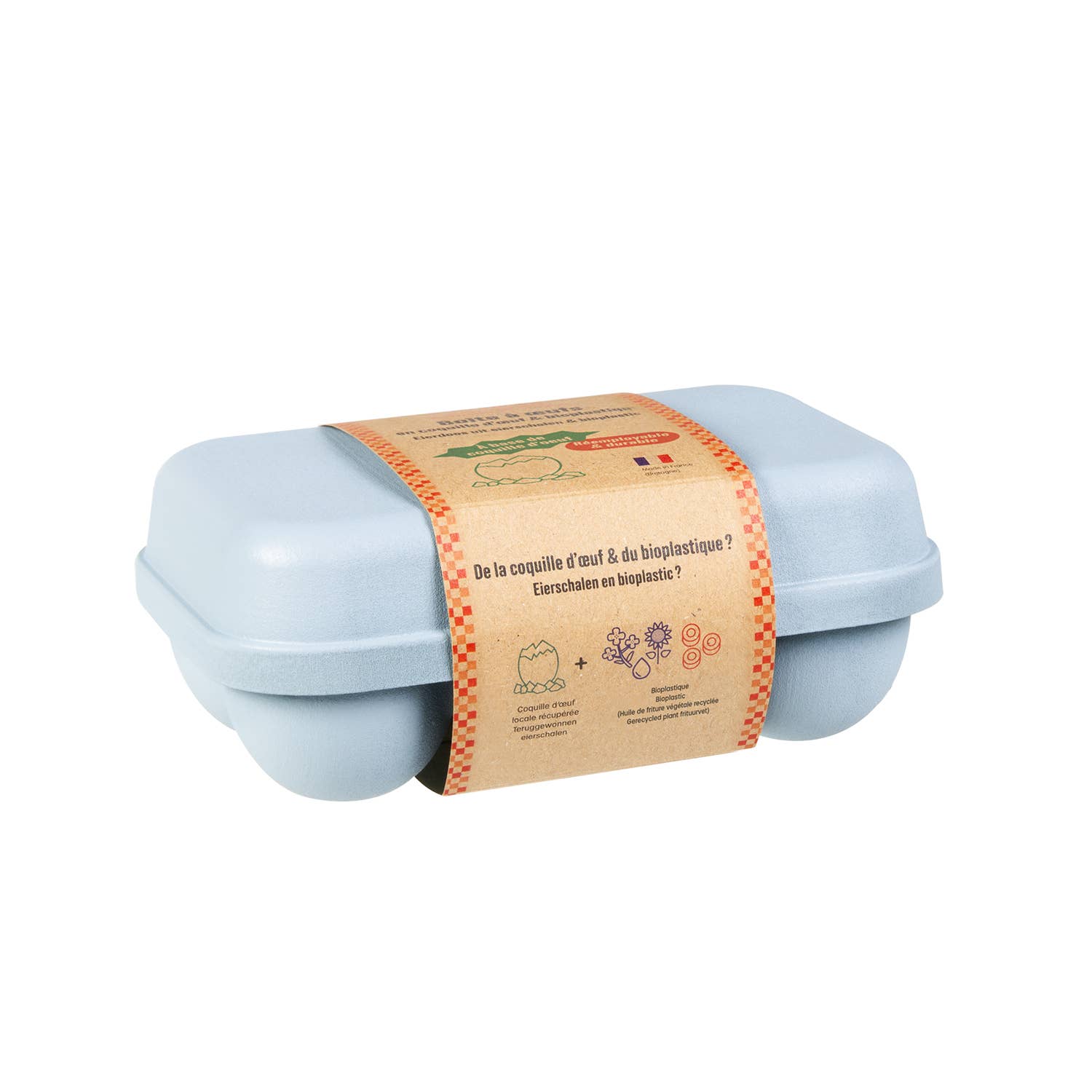 Ecodis - Grand Beau - Wholesale Egg Cup/Holder - Box of 6 eggs in eggshells - Ah! Table!4