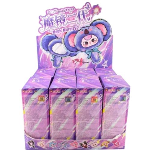 BABY THREE MAGIC MIRROR V2 SERIES PLUSH BLIND BOX for wholesale by BCZShop