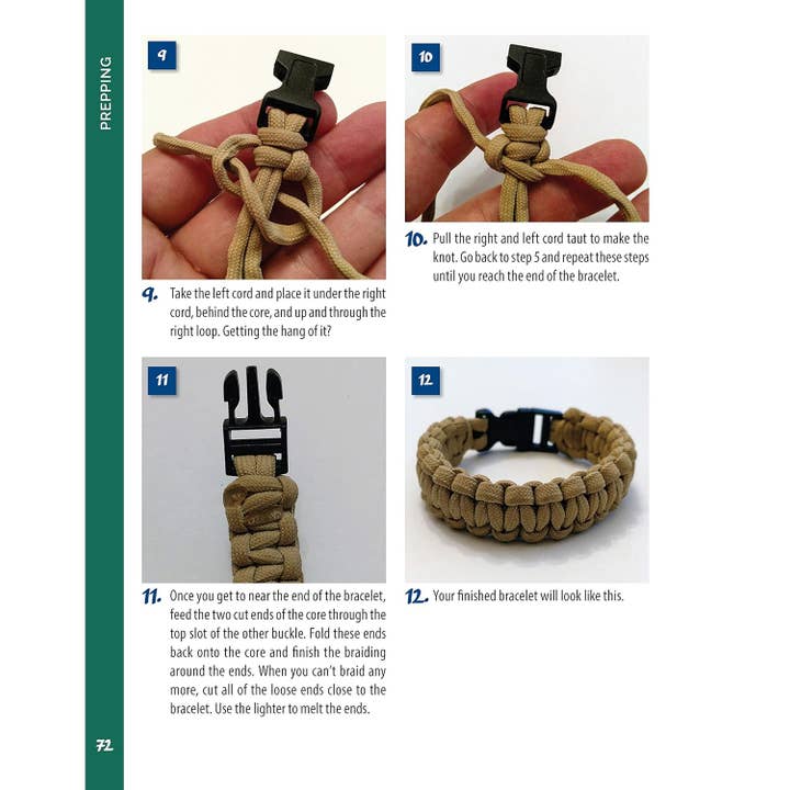 Fox Chapel Publishing - Wholesale Nature & Outdoors Book - Paracord Projects for Camping and Outdoor Survival6