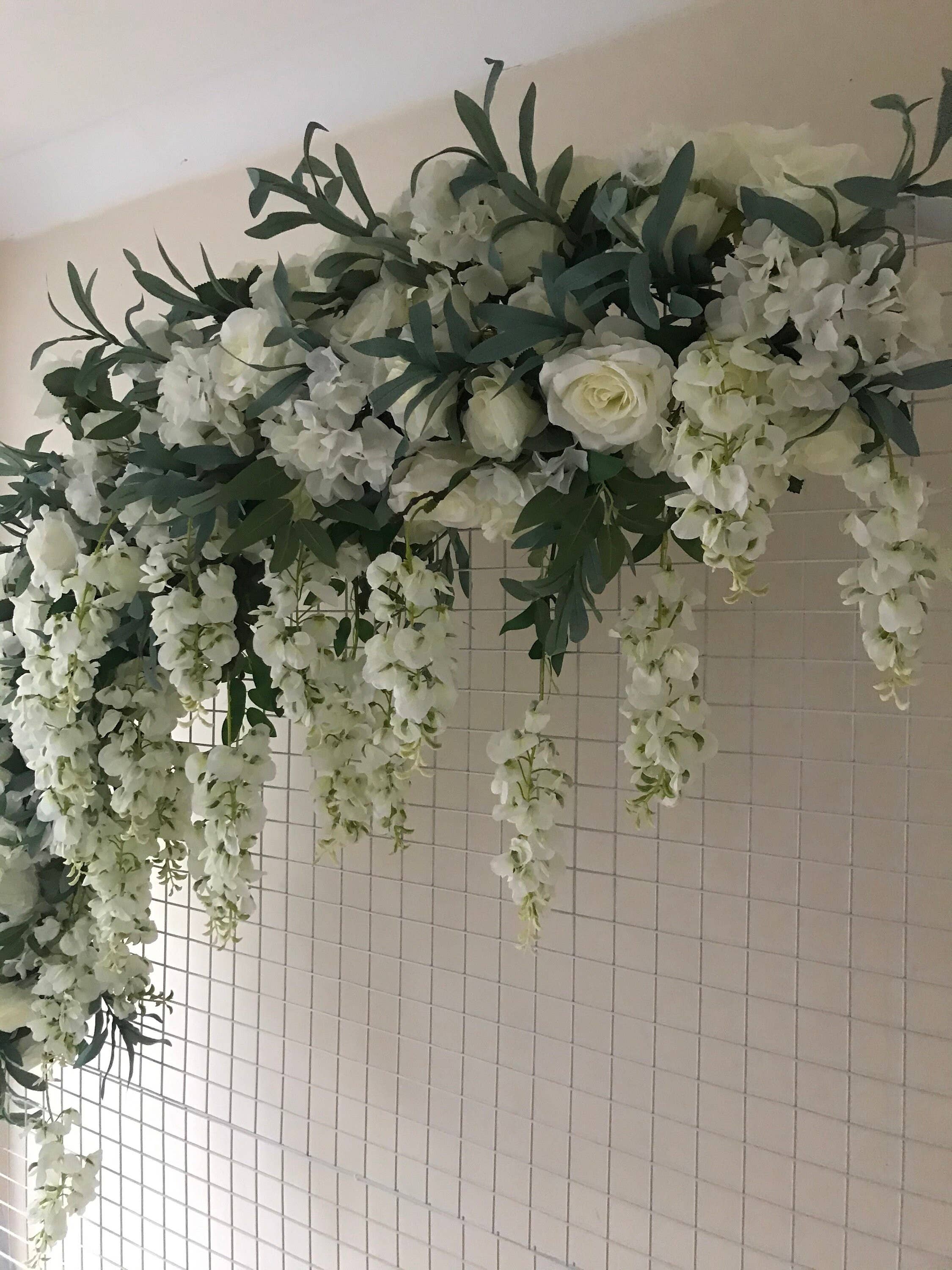 IVY CRUZ - Wholesale Bunting/Garland - Flower Garland, Flower Swag, Floral Garland, Wisteria Flower5