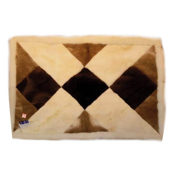 Alpaca Pels Big X Pudebetræk 22" x 32" - Design for engroshandel hos Sanyork Fair Trade