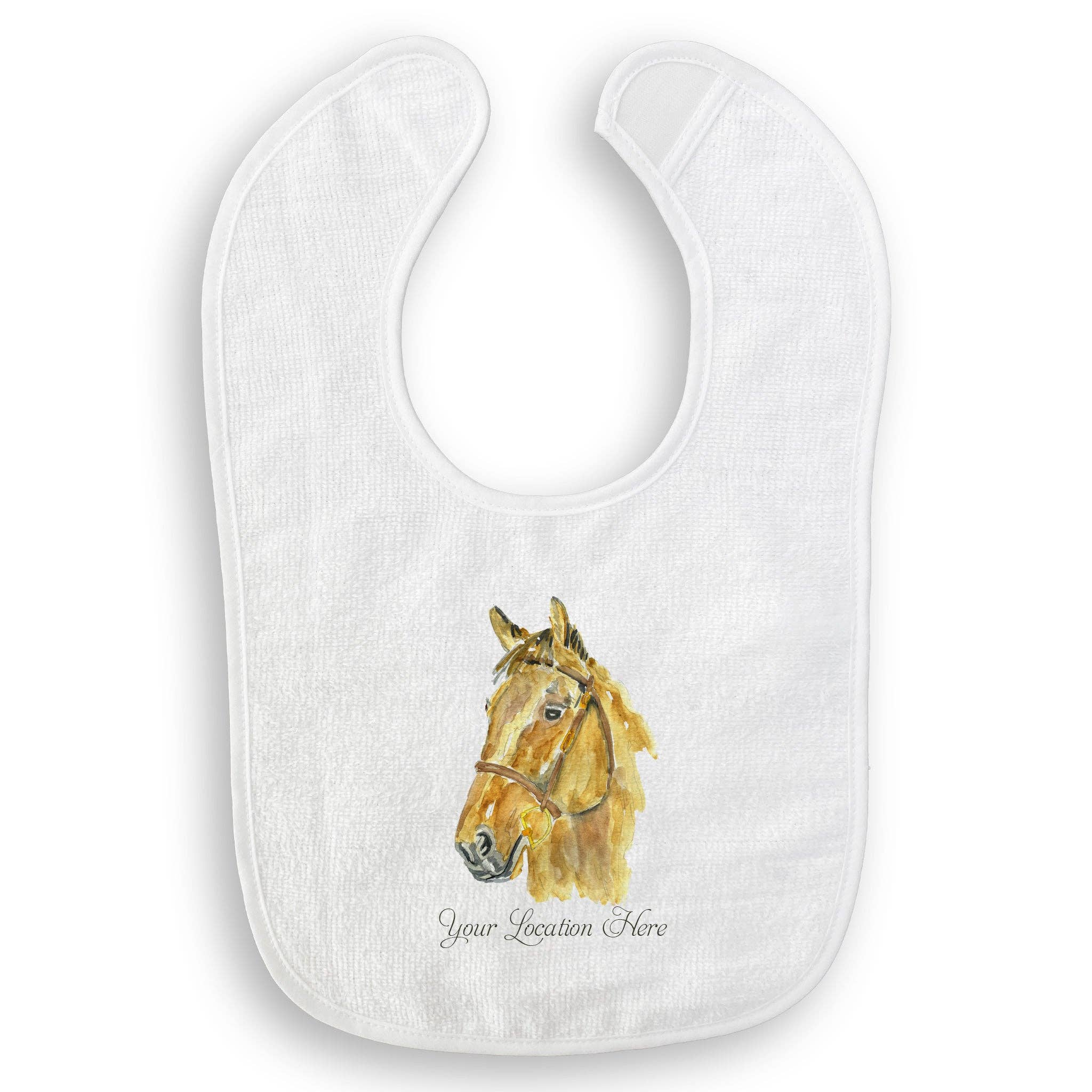 French Graffiti - Wholesale Tea Towel - Horse Head with Location15