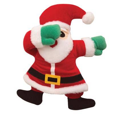 SnugArooz - Wholesale Pet Plush Toy - Dog - Dabbing Santa0