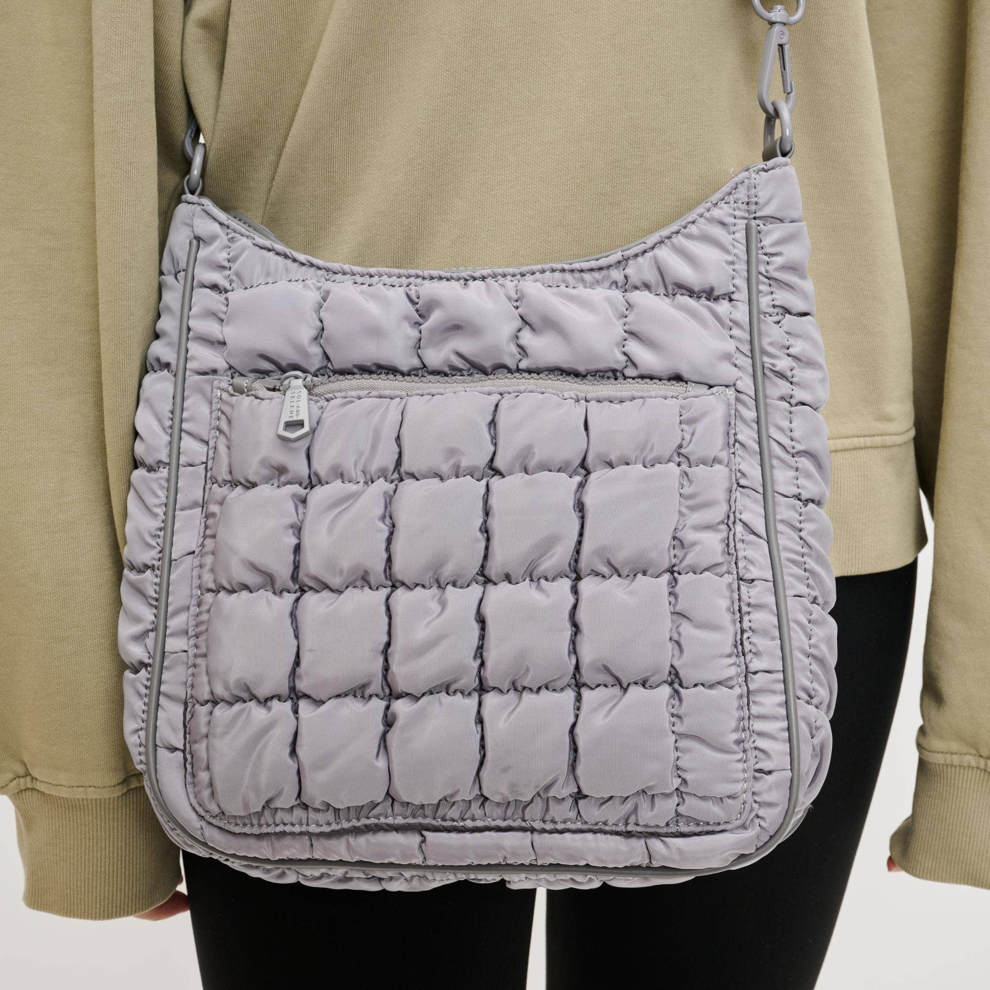 Sol and Selene - Wholesale Crossbody Bag - Women's - Aura - Quilted Nylon Puffer Crossbody11