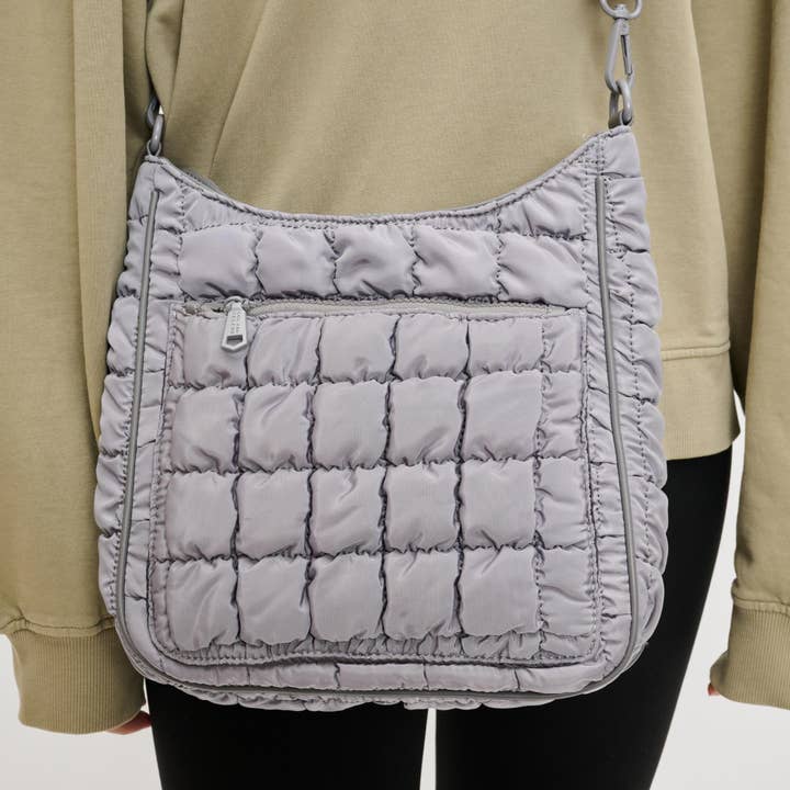 Sol and Selene - Wholesale Crossbody Bag - Women's - Aura - Quilted Nylon Puffer Crossbody11