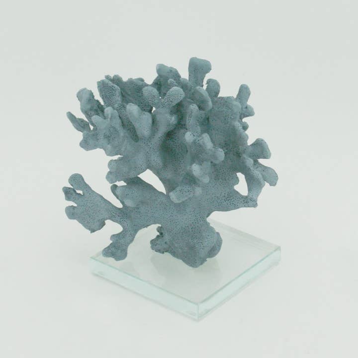Modern Coastal by Contrast Inc. - Wholesale Decorative Tabletop Object - Indigo Ridge Coral 2