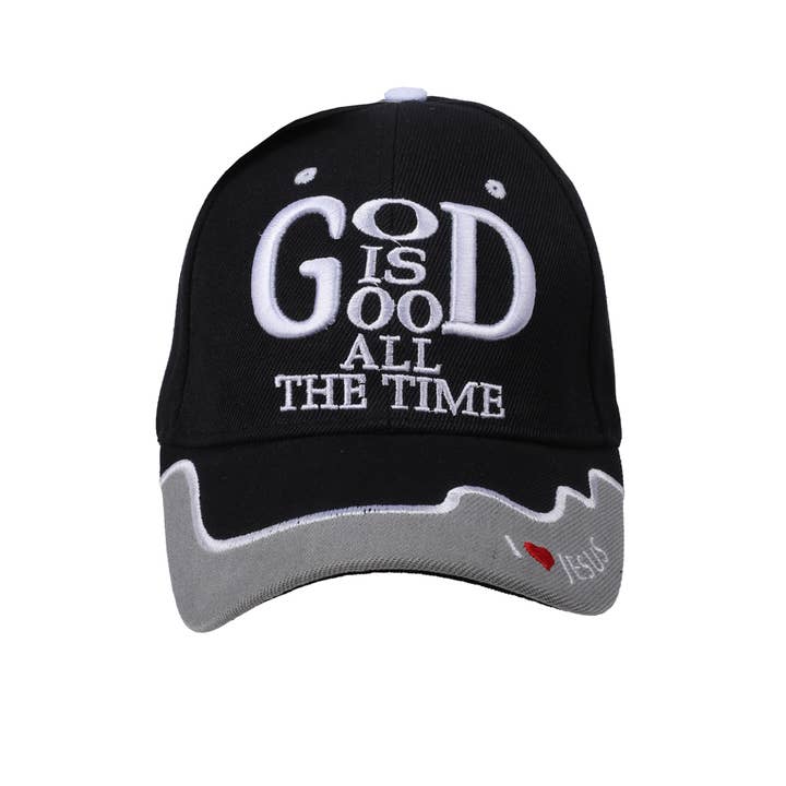 Swanson Christian Products - Wholesale Baseball Cap - Unisex - Cap God Is Good Black