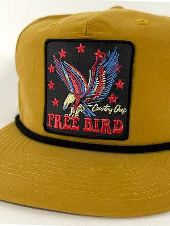 Free Bird Vintage 1970's rope Hat for wholesale by Country Deep Apparel