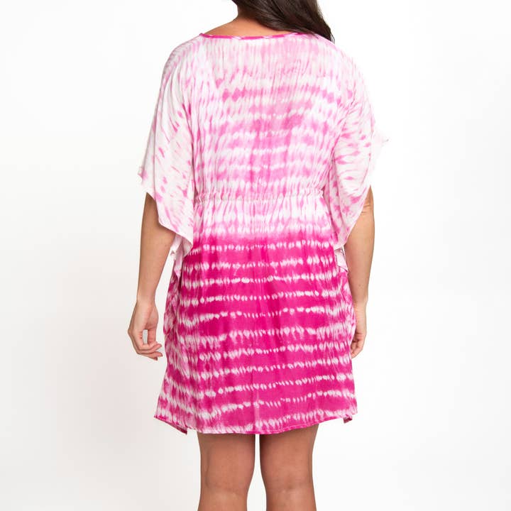 Elsie & Zoey - Wholesale Swim Cover Up - Women's - Swimsuit Cover Up Ayah One Size Ocean Tie Dye7