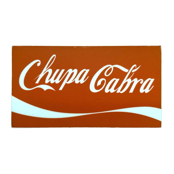 Pegatina del logo de Chupa-Cabra para venta al por mayor de Monsterologist