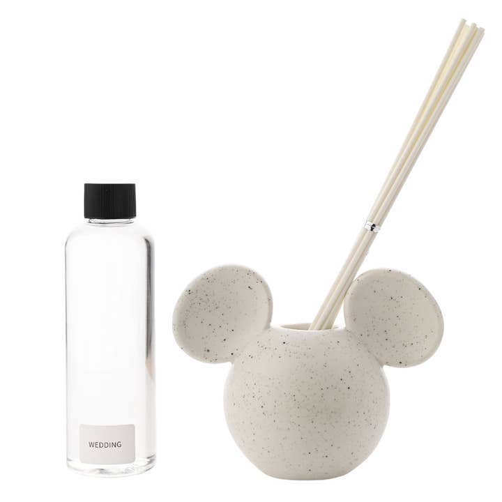 Disney Mickey Ceramic Vessel Fragranced Diffuser - White for wholesale by WIDDOP and Co.