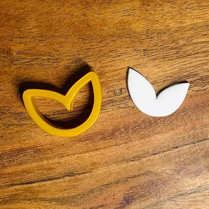 Retro bladformet udstikker til polymerler for engroshandel hos GoynaStudio