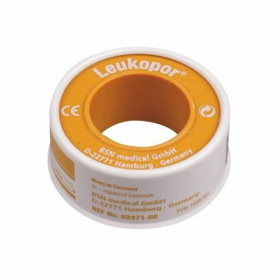 Beautyexpert-shop – wholesale Fake lash applicator – Leukopor® - fixing tape, micropore adhesive tape 1.25 cm x 5 m (white)2