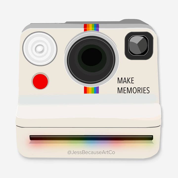 Adesivo per fotocamera «Make Memories» per la vendita all'ingrosso da parte di JessBecauseArtCo