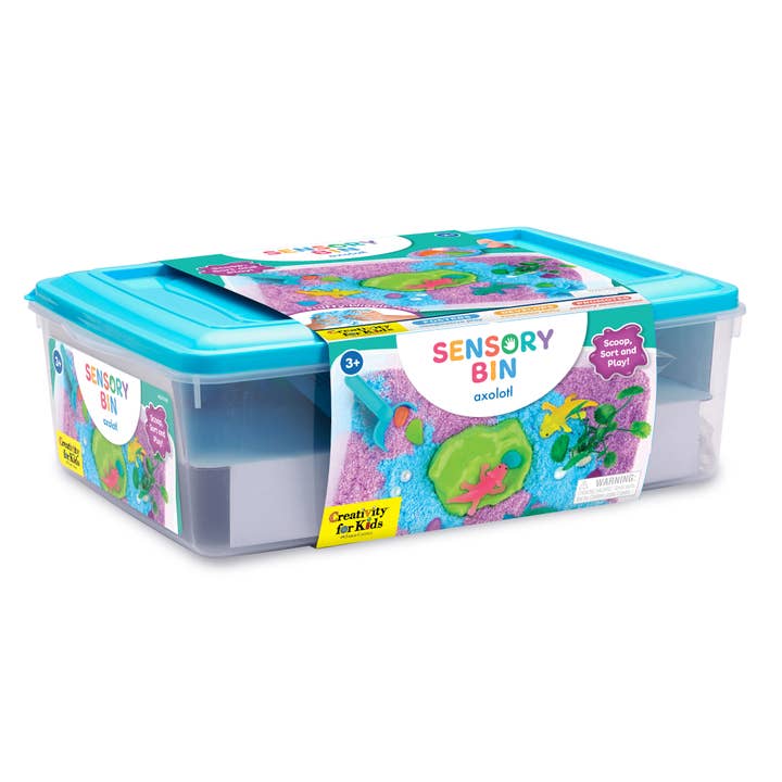 Bac Sensoriel Activité Axolotl pour Enfants pour la vente par Faber-Castell / Creativity for Kids