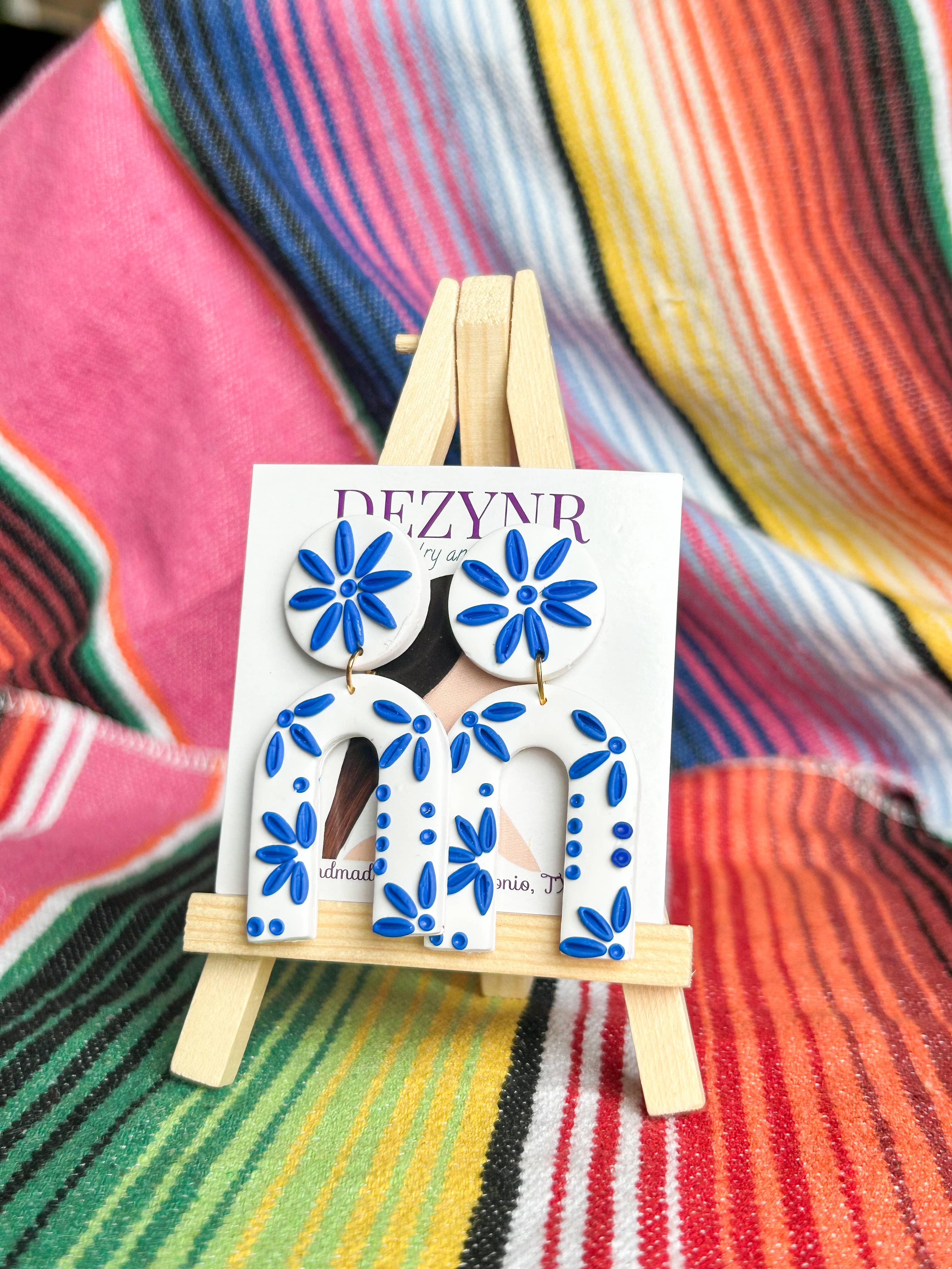Dezynr Shop - Wholesale Dangle Earrings - Embroidered Style Earrings5