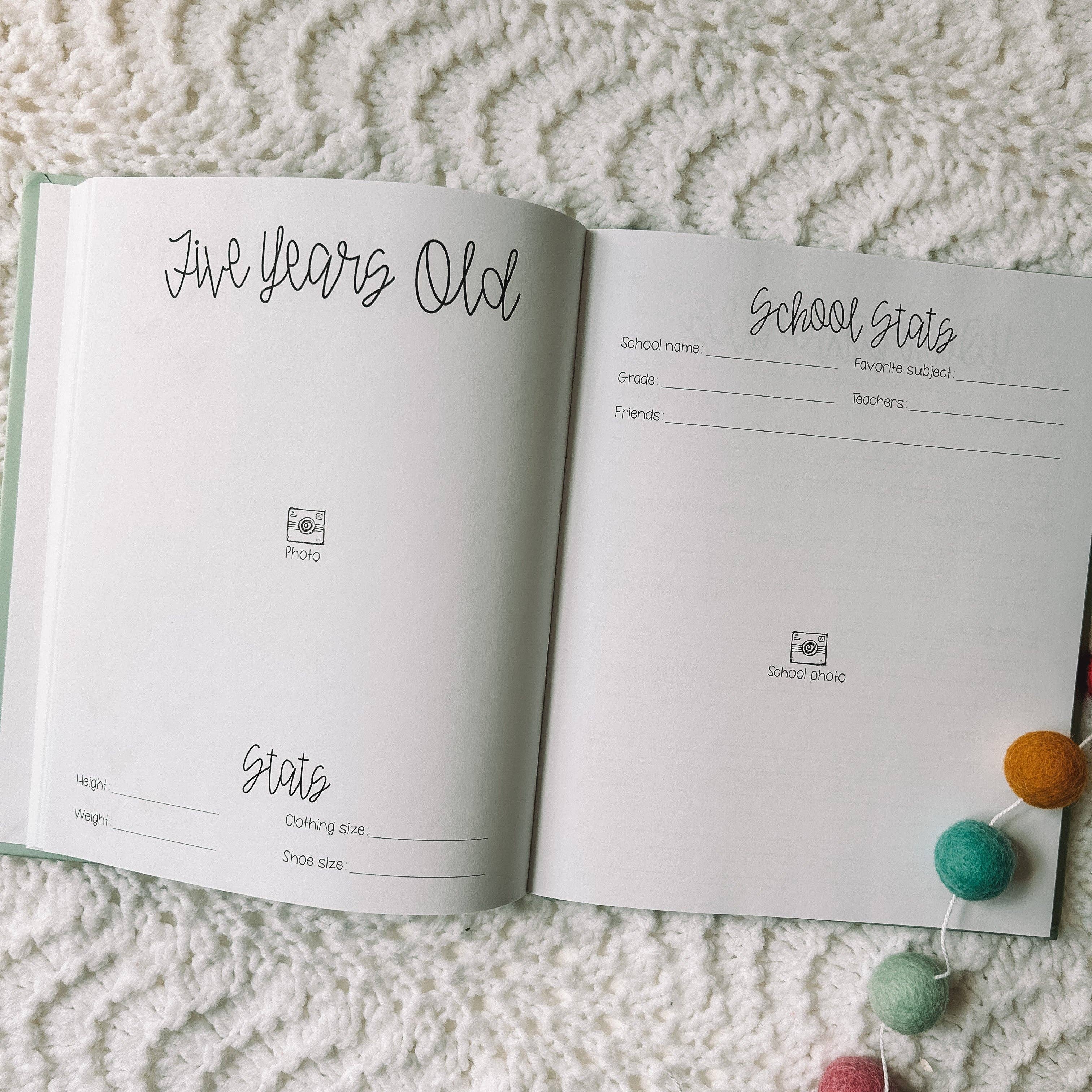 This Little Love Co - Wholesale Journal/Diary - Raising You: Childhood Memory Journal7