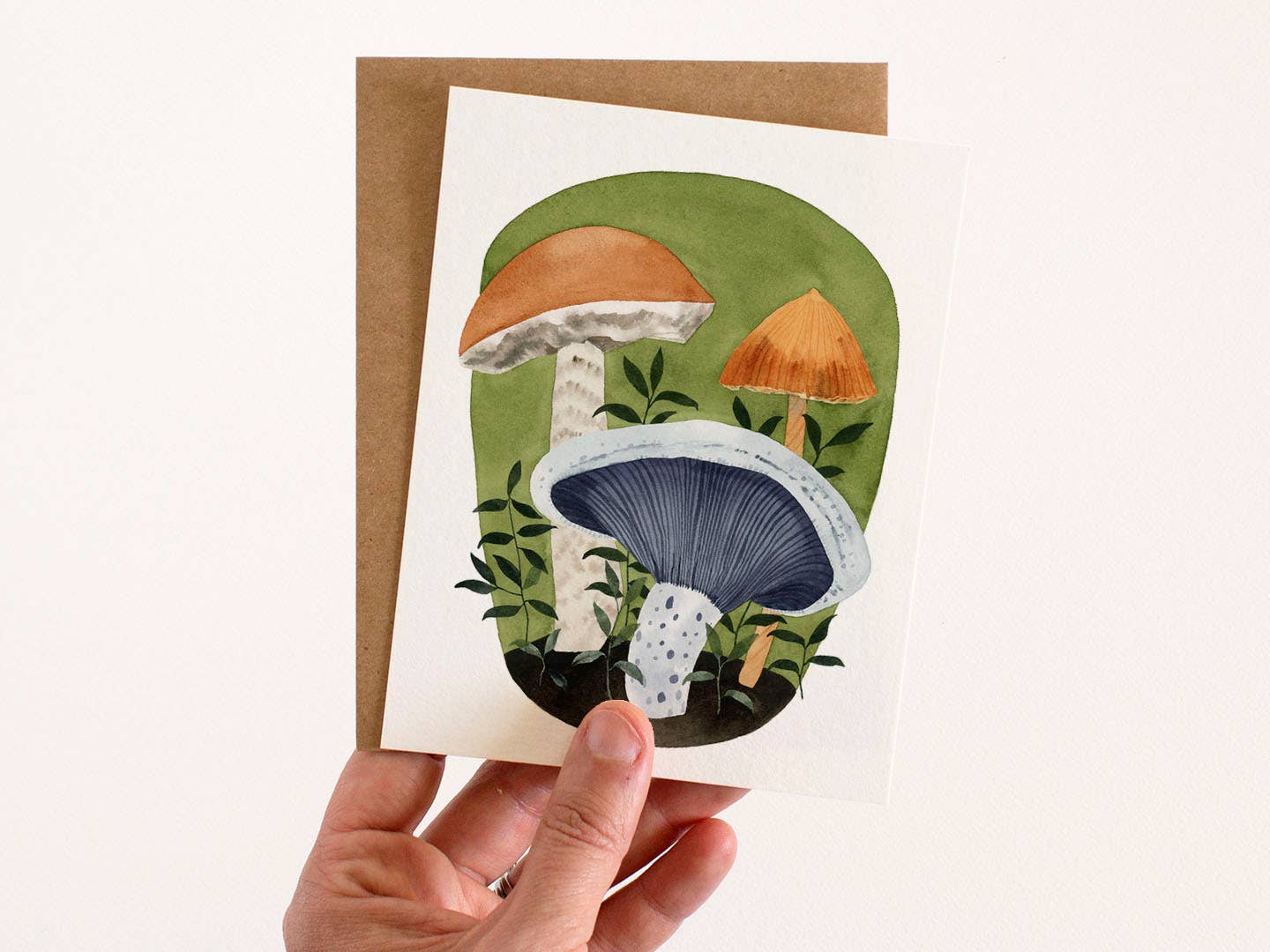 May We Fly - Wholesale Gewone wenskaart - Forest Mushrooms Wenskaart0