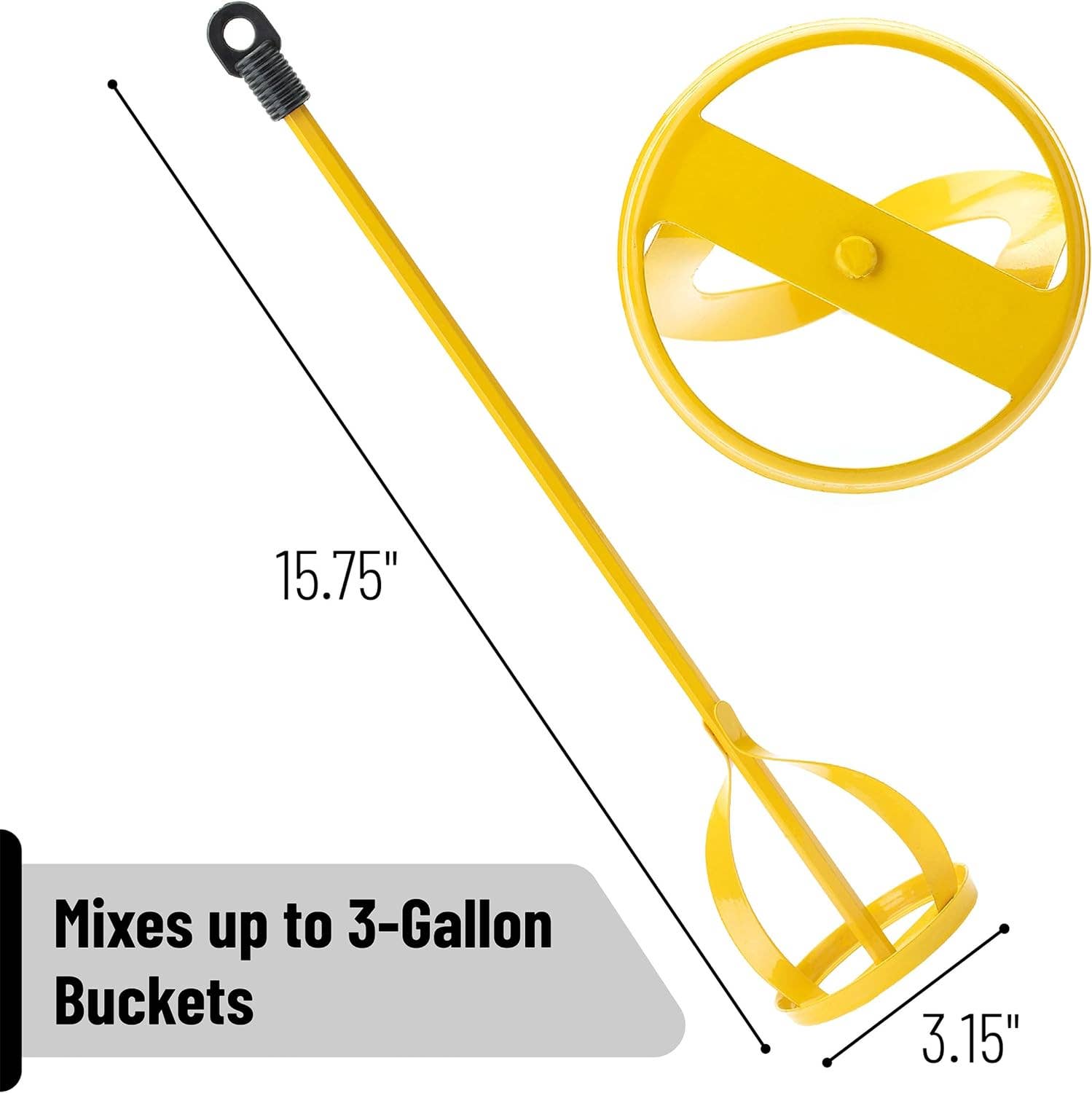 Bates Choice – wholesale Paint/wax brush – Bates- Paint Mixer, 1 to 3 Gallon Buckets1