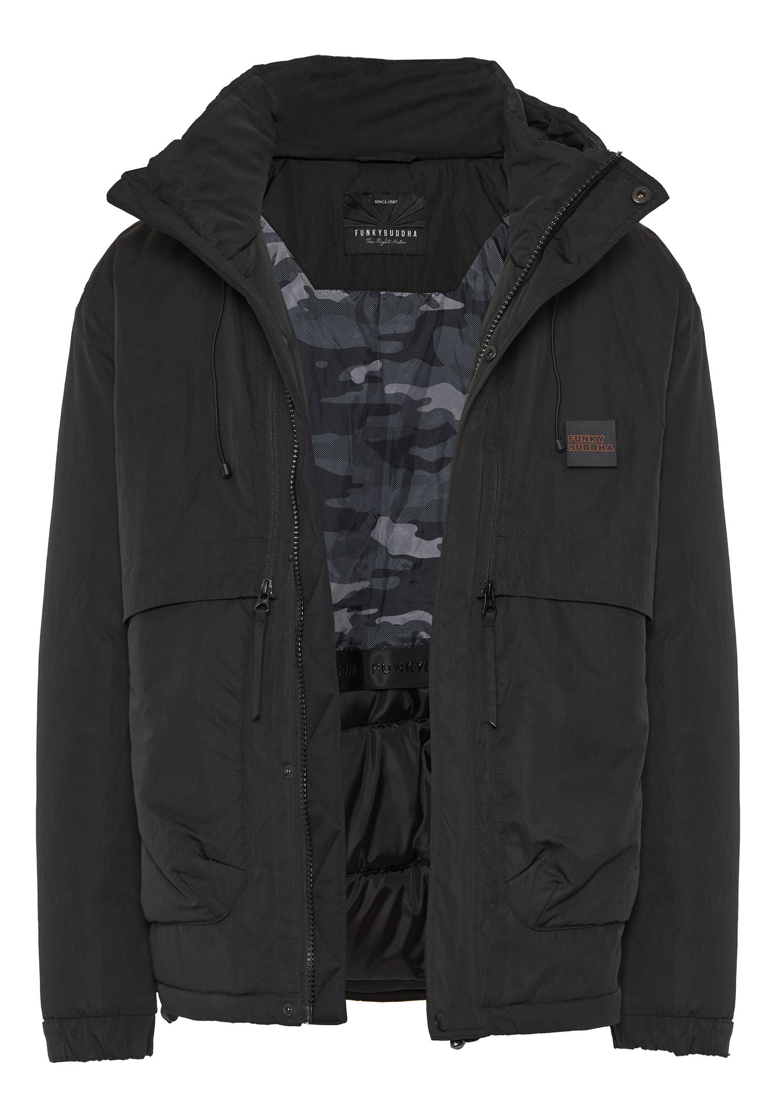 Funky Buddha - Vente Veste – homme - Veste décontractée pour homme [FBM012-018-01]8