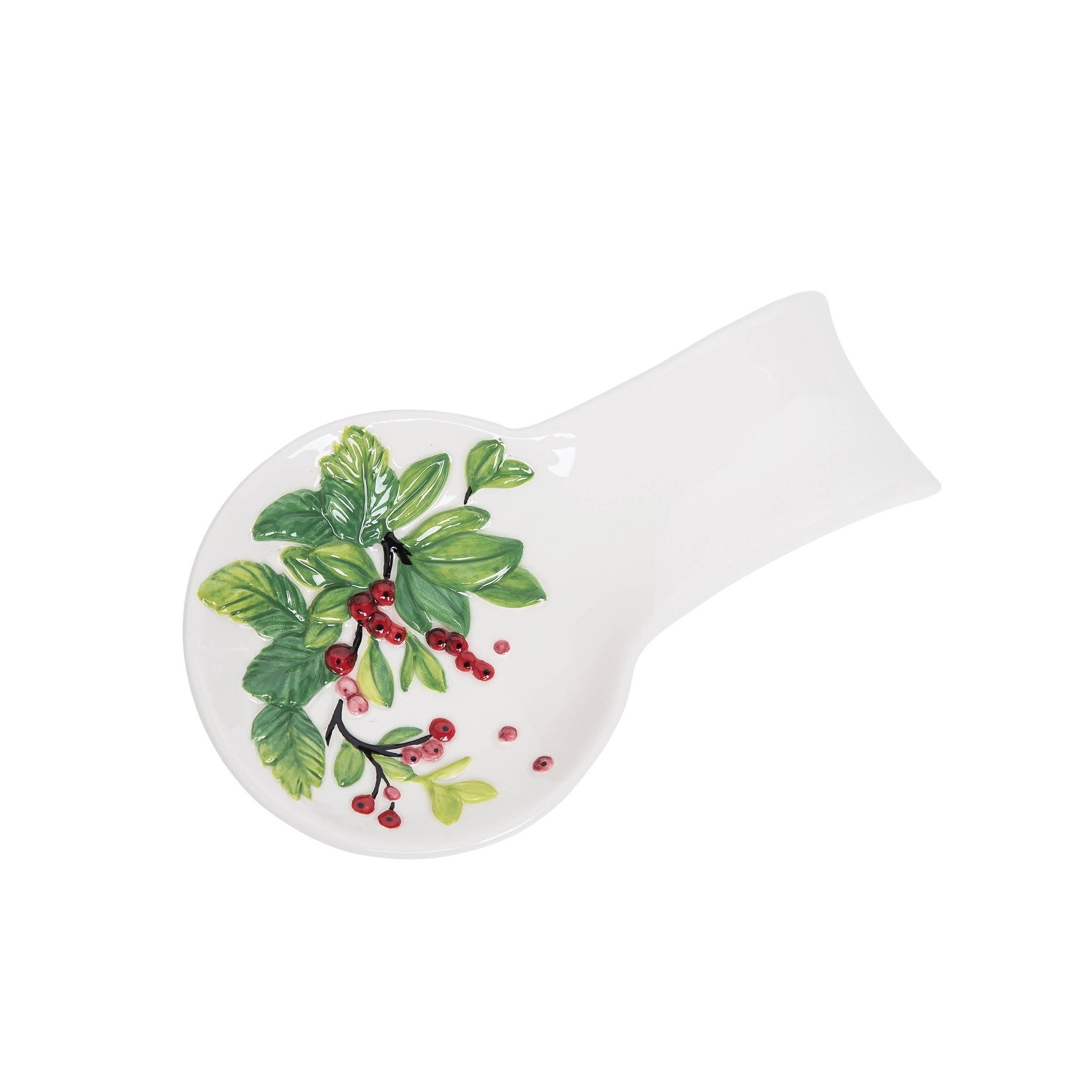 C&F Home - Wholesale Spoon Rest - SALE Christmas Berries Spoon Rest
