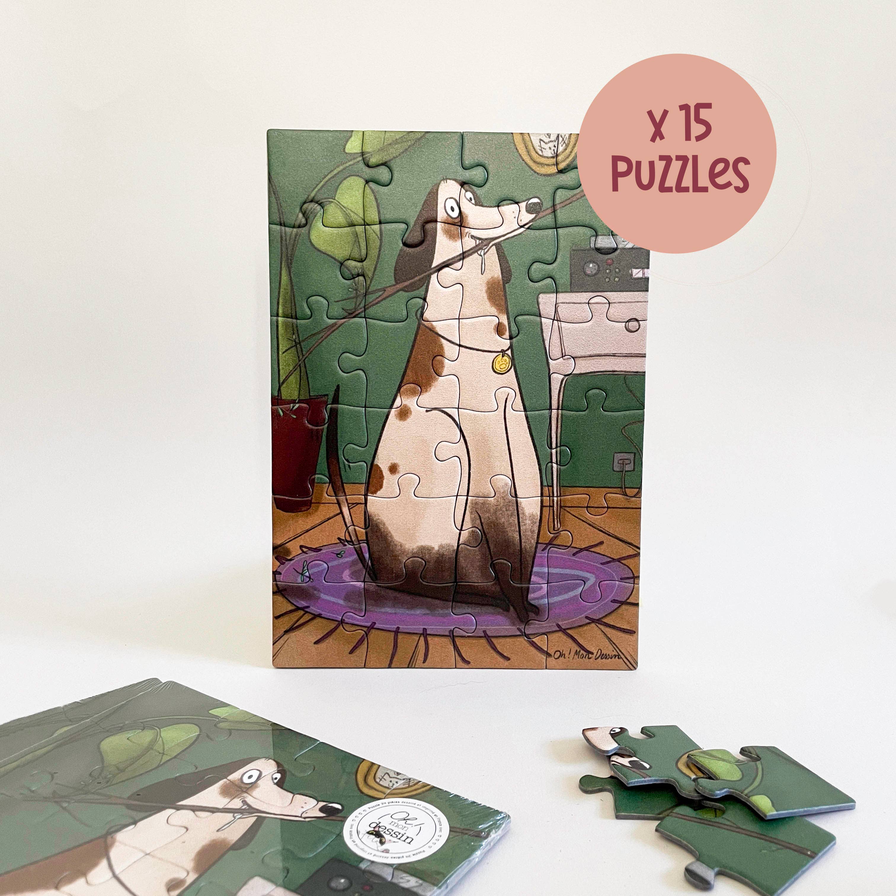 Oh ! Mon Dessin - Wholesale Puzzle - Kids - Boutique Puzzle Pack Made in France – Set of 45 puzzles2