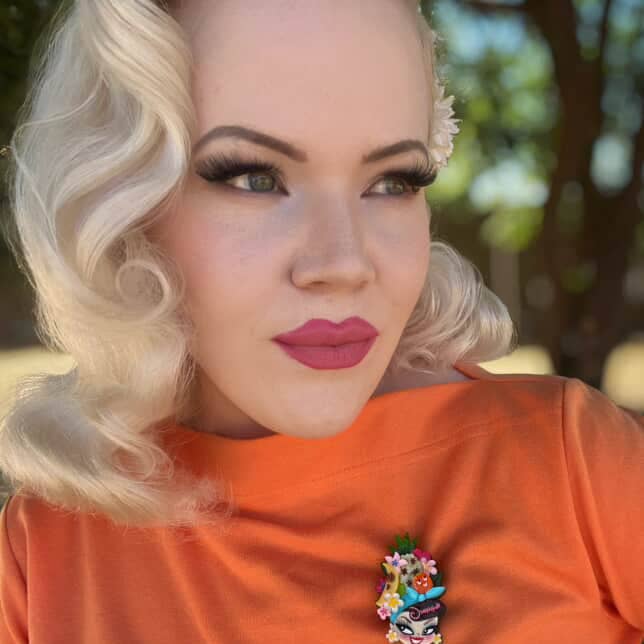 Lipstick & Chrome - Wholesale Brooch - Forbidden Fruits Brooch by Miss Fluff x Lipstick & Chrome2