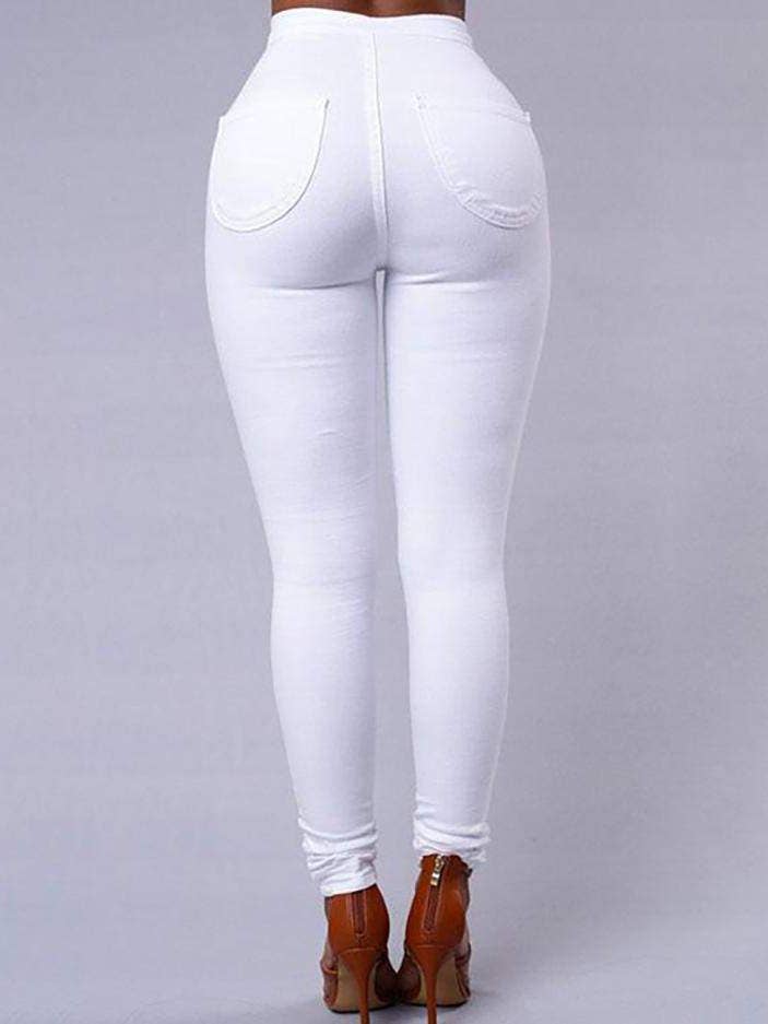 Flarix - Wholesale Pants - Women's - solid high waist skinny pencil pants3