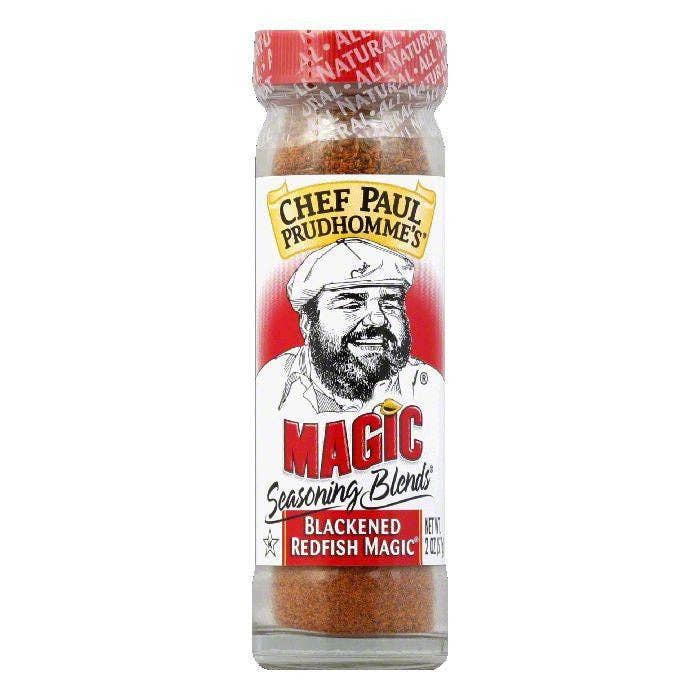 Chef Paul Black Redfish Seasoning, 2 OZ for wholesale by KeHE Distributors, LLC