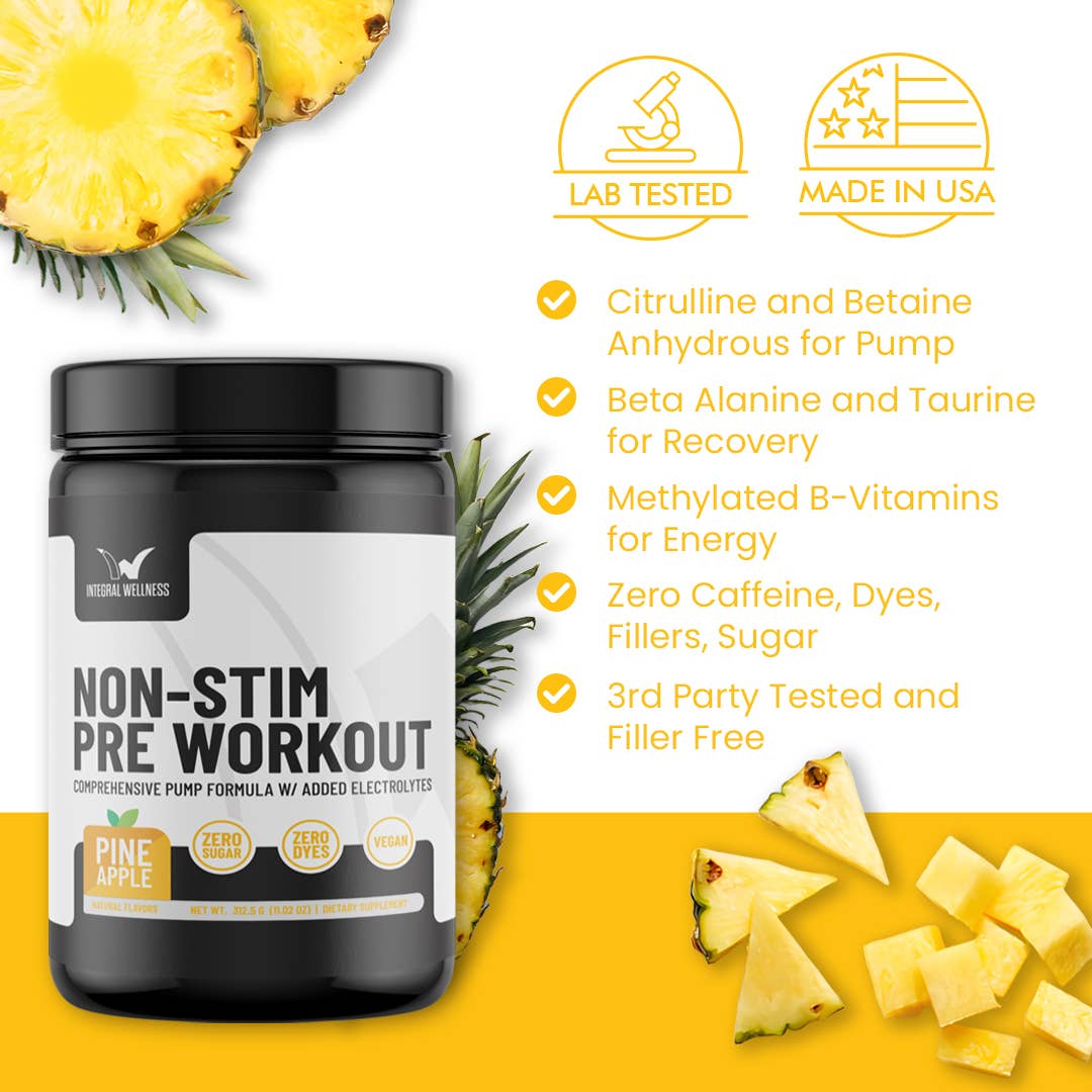 Integral Wellness – wholesale Oral supplement/vitamin – Non-Stim Pre Workout 4